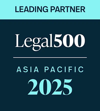 Legal500 Asia Pacific 2025 Leading Partner awarded to Kherk Ying Chew